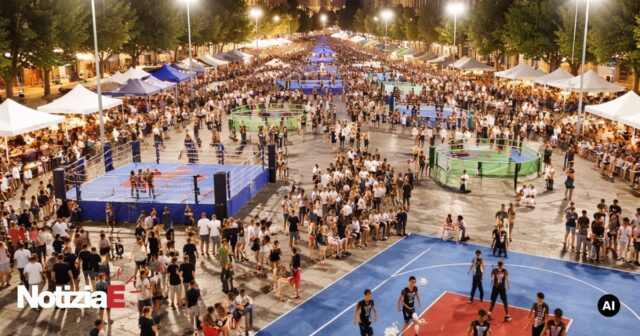 Torna "Sport sotto le stelle" a Teramo con 200 associazioni e 25mila partecipanti attesi Torna "Sport sotto le stelle" a Teramo con 200 associazioni e 25mila partecipanti attesi